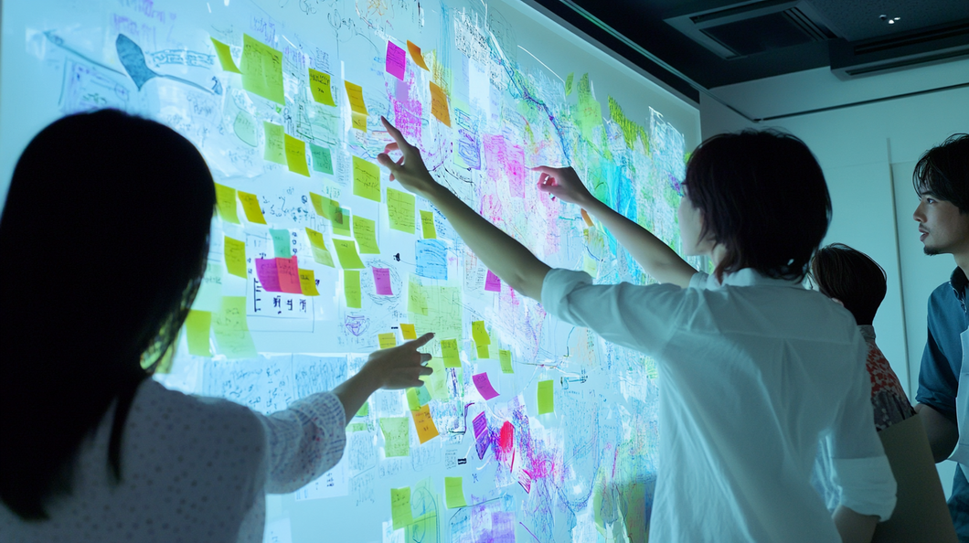 hm0985_a_team_of_marketing_professionals_brainstorming_ideas_in_ab841da8-ce0f-4fcc-8487-861fa9a96c1c.pngのサムネイル画像