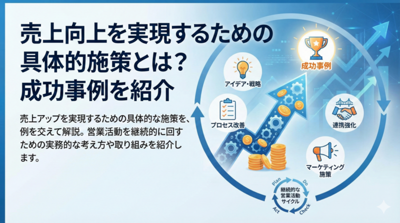 営業の売上向上コラム
