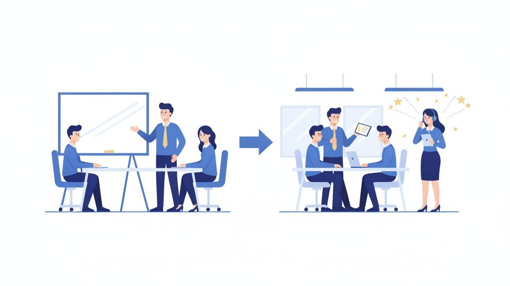 育成型派遣とは?未経験人材を研修してから派遣する仕組みと企業側のメリットを解説